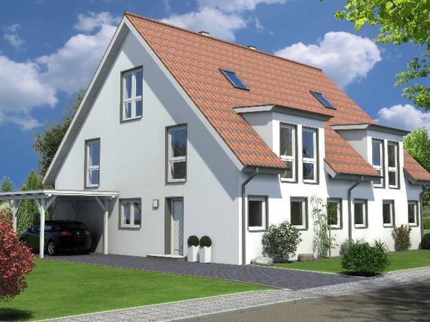 Doppelhaushälfte zum Kauf - Erstbezug 374.500 € 4 Zimmer 124 m² 375 m² Grundstück Bad Salzuflen 32107