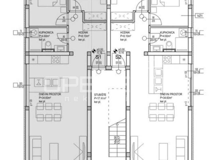 Wohnung zum Kauf 279.000 € 3 Zimmer 89 m² Privlaka