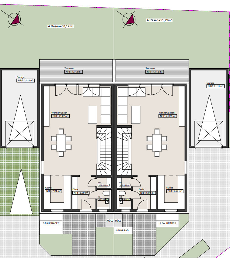 Doppelhaushälfte zum Kauf provisionsfrei 825.000 € 5 Zimmer 148,7 m²<br/>Wohnfläche 209 m²<br/>Grundstück Frankfurter Str. 37d Weilbach Flörsheim / Weilbach 65439