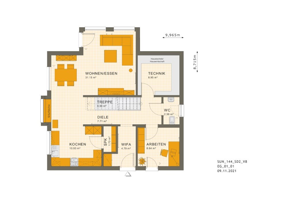 Einfamilienhaus zum Kauf 465.400 € 6 Zimmer 145 m²<br/>Wohnfläche 745 m²<br/>Grundstück Losheim Losheim am See 66679