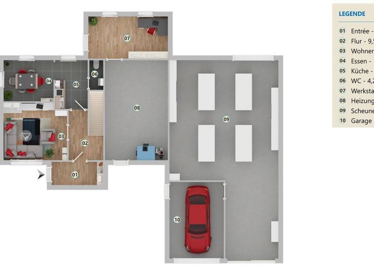 Haus zum Kauf 335.000 € 7 Zimmer 195 m² 739 m² Grundstück Gleismuthhausen Seßlach 96145