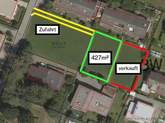 Grundstück zum Kauf 335.000 € 427 m² Grundstück Breiter Weg Feldkirch 6800
