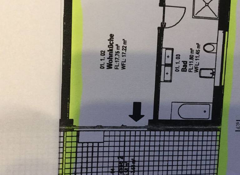 Studio zum Kauf 125.000 € 1 Zimmer 36 m² EG Büsum 25761