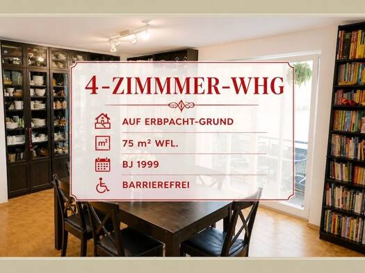 Wohnung zum Kauf 378.888 € 4 Zimmer 75 m² 1. Geschoss Erding Erding 85435