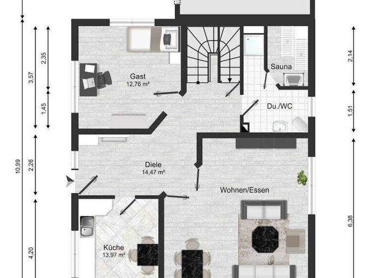 Einfamilienhaus zum Kauf provisionsfrei 617.000 € 5 Zimmer 231 m² 1.030 m² Grundstück Engelskirchen-Loope Engelskirchen 51766