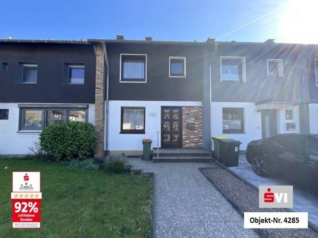 Reihenmittelhaus zum Kauf 229.000 € 3,5 Zimmer 72 m² 192 m² Grundstück Borbeck Oberhausen 46117