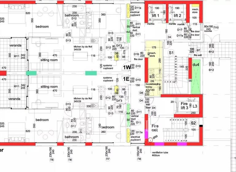 Wohnung zum Kauf provisionsfrei 1.600.000 € 2 Zimmer 100 m² 1. Geschoss Pyrgos 4520