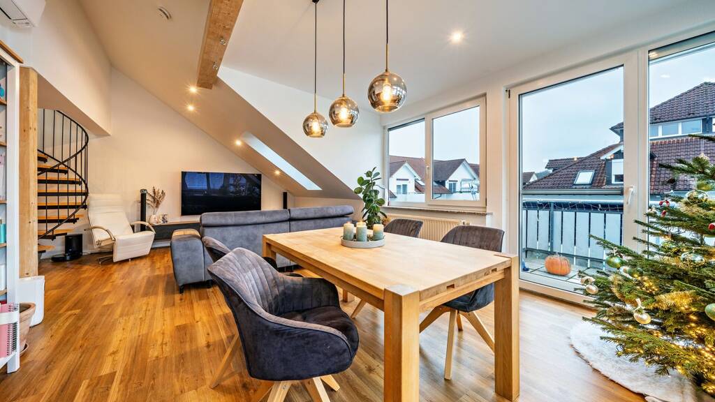 Maisonette zur Miete 1.310 € 4 Zimmer 96 m² Plattenwald Bad Friedrichshall 74177