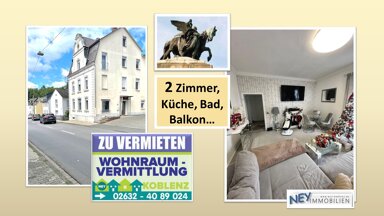 Wohnung zur Miete 450 € 2 Zimmer 46 m² 1. Geschoss Arenberger Str. 135 Niederberg 3 Koblenz 56072