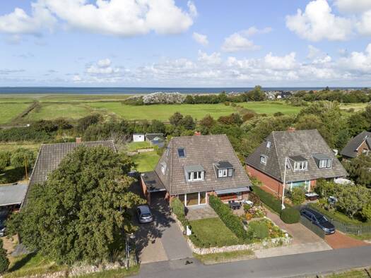 Doppelhaushälfte zum Kauf 1.525.000 € 6 Zimmer 205 m² 685 m² Grundstück Morsum Sylt 25980