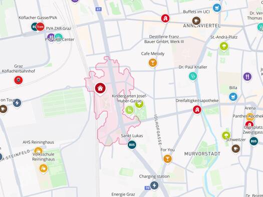 Wohnung zur Miete 616 € 3 Zimmer 96,9 m² Gries Graz 8020