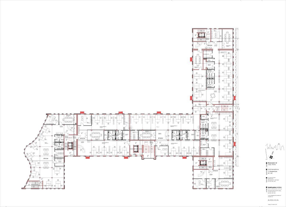 Büro-/Praxisfläche zur Miete 16 € 1.801,8 m²<br/>Bürofläche ab 1.801,8 m²<br/>Teilbarkeit Rosenowstraße 24 Mockau - Süd Leipzig 04357