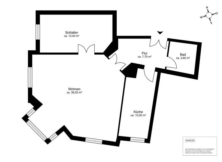 Wohnung zum Kauf 209.000 € 2 Zimmer 71 m² 1. Geschoss Plauen Dresden 01187