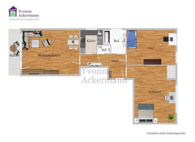 Wohnung zum Kauf 349.000 € 3 Zimmer 78 m² Bramfeld Hamburg 22175