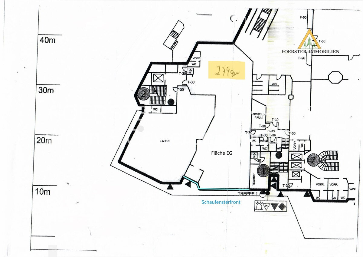 Laden zur Miete 2 Zimmer 220 m²<br/>Verkaufsfläche Nordstadt - Stadtviertel 083 Pforzheim 75177