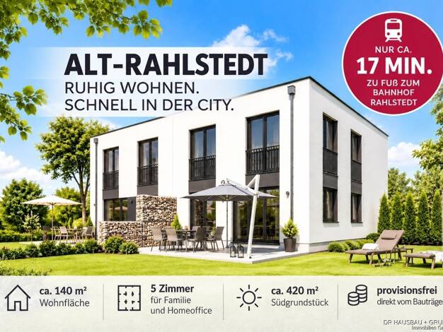 Doppelhaushälfte zum Kauf 594.560 € 5 Zimmer 140 m² 420 m² Grundstück Rahlstedt Hamburg 22147