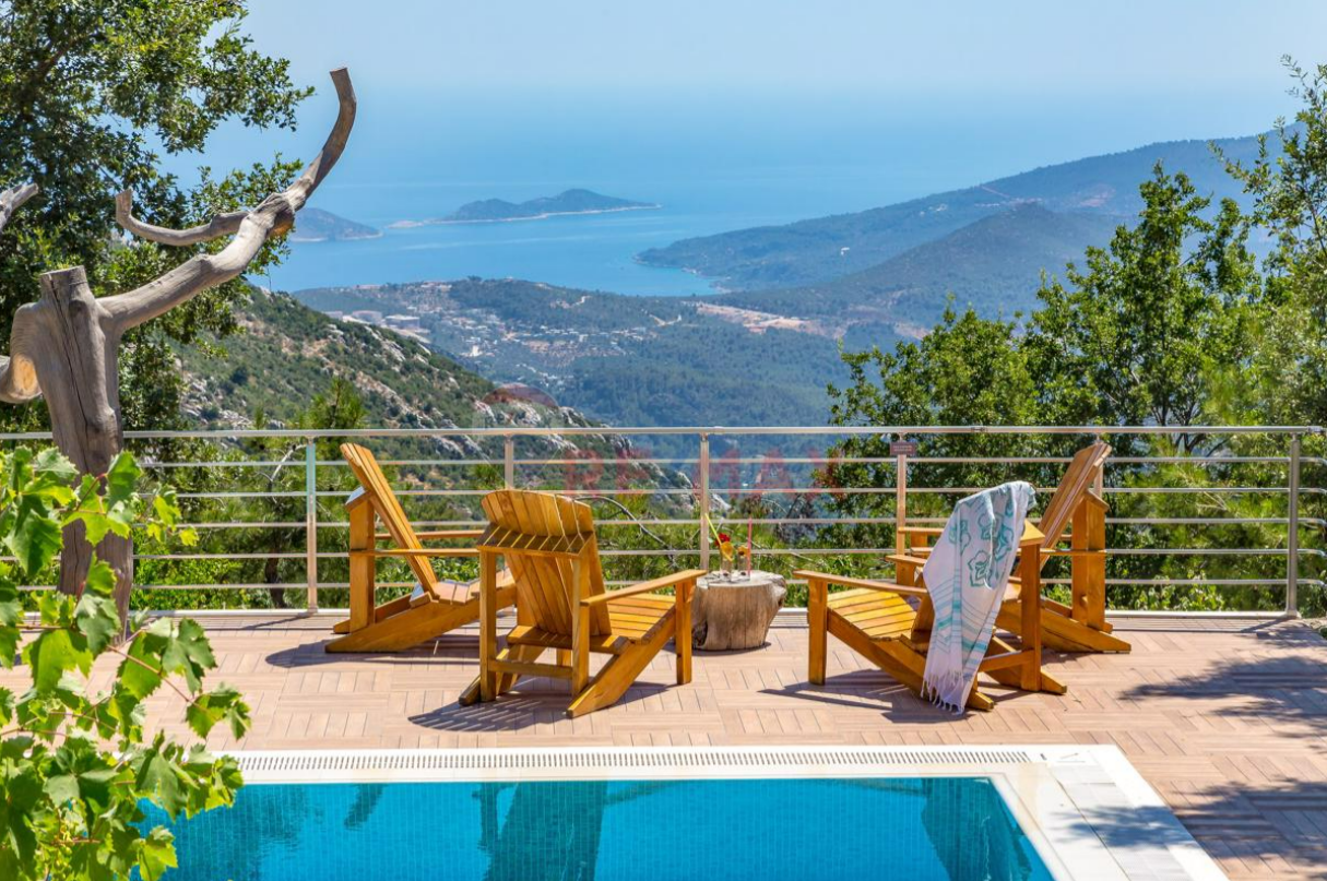 Villa zum Kauf 1.153.000 € 4 Zimmer 400 m²<br/>Wohnfläche 3.400 m²<br/>Grundstück Kalkan  Nergis Sk. No:54  07580 Kas/Antalya  Türki Kalkan 07580