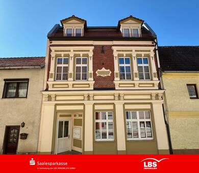 Wohnung zur Miete 390 € 3 Zimmer 55,4 m² Dachgeschoss, 2. Geschoss frei ab sofort Marktstraße 10 Schraplau 06279