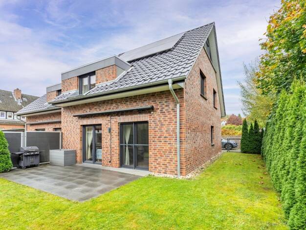 Doppelhaushälfte zum Kauf provisionsfrei 478.500 € 5 Zimmer 129 m² 264 m² Grundstück Kolberger Str. Stade 21680