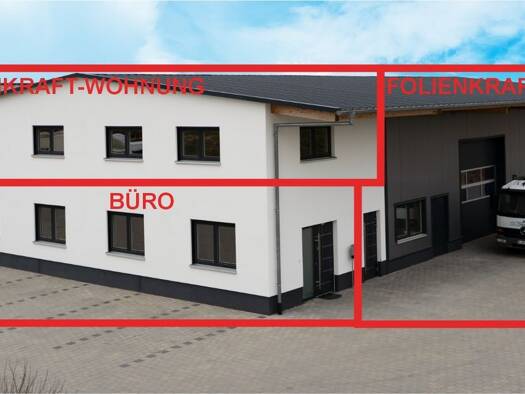 Büro zur Miete provisionsfrei 1.020 € 1 Zimmer 68 m² Bürofläche Gablingen-Siedlung Gablingen 86456