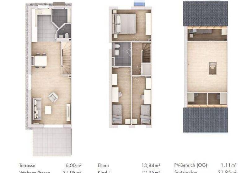 Doppelhaushälfte zum Kauf - Erstbezug provisionsfrei 444.900 € 4,5 Zimmer 98 m² 255 m² Grundstück Bachstraße 10 Weiler Berg / Weiler 88276