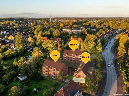 Wohnung zum Kauf - Neubau provisionsfrei 395.000 € 2 Zimmer 64,2 m² 1. Geschoss Domstag 27 Eckernförde 24340