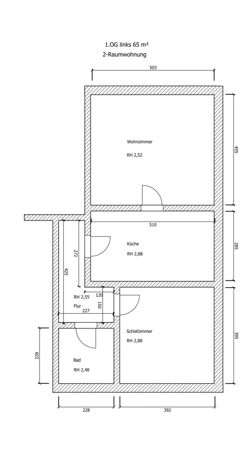 Wohnung zur Miete 390 € 2 Zimmer 65 m²<br/>Wohnfläche 1.<br/>Geschoss ab sofort<br/>Verfügbarkeit Obere Dorfstraße 3 Rödlitz Lichtenstein 09350