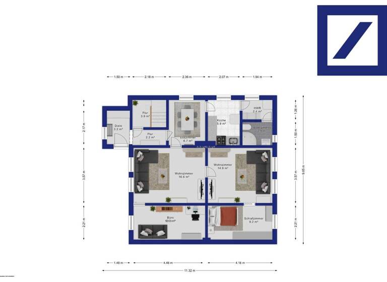 Doppelhaushälfte zum Kauf provisionsfrei 120.000 € 5 Zimmer 120 m² 6.303 m² Grundstück Lübbersdorf Galenbeck 17099