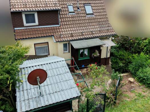 Doppelhaushälfte zum Kauf 114.000 € 6 Zimmer 110 m² 395 m² Grundstück frei ab sofort Hinter den Gärten 6 Bad Sachsa Bad Sachsa 37441