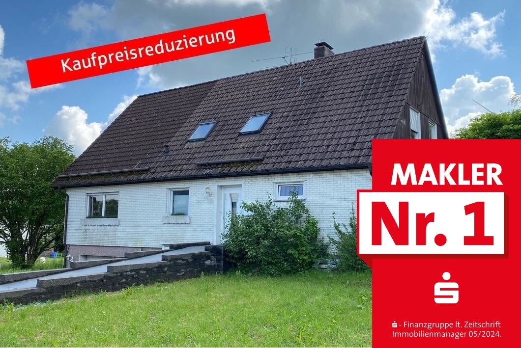 Einfamilienhaus zum Kauf 215.000 € 4 Zimmer 185 m²<br/>Wohnfläche 1.359 m²<br/>Grundstück Benfe Erndtebrück 57339