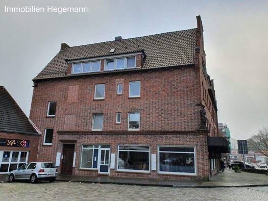 Wohnung zur Miete 350 € 1,5 Zimmer 28 m² 1. Geschoss frei ab sofort Stadtzentrum Emden 26725