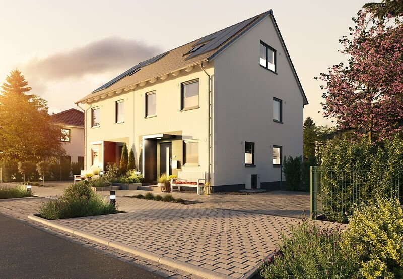 Doppelhaushälfte zum Kauf 698.059 € 5 Zimmer 141 m²<br/>Wohnfläche 236 m²<br/>Grundstück Blumenweg Büchenbach - Dorf Erlangen 91056