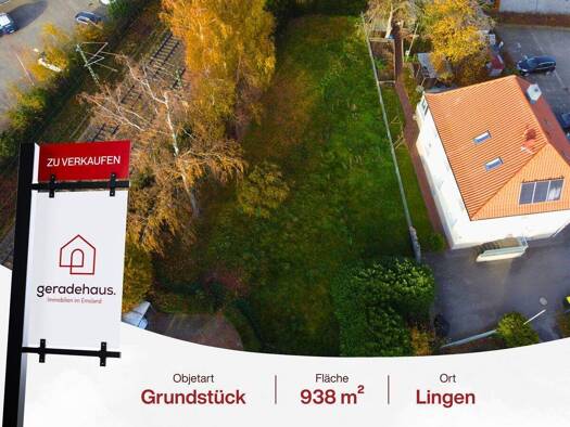 Grundstück zum Kauf 340.000 € 938 m² Grundstück Lingen Lingen (Ems) 49809