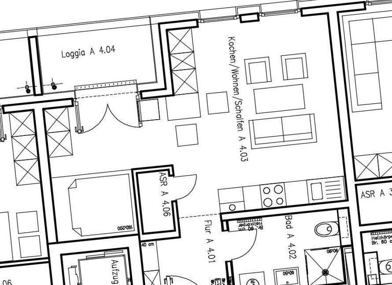 Wohnung zur Miete 559 € 1,5 Zimmer 43 m² 3. Geschoss frei ab sofort Neustadt Brandenburg an der Havel 14776
