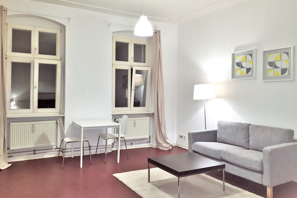 Wohnung zur Miete Wohnen auf Zeit 750 € 1 Zimmer 39 m²<br/>Wohnfläche ab sofort<br/>Verfügbarkeit Kreuzberg Berlin Kreuzberg 10997