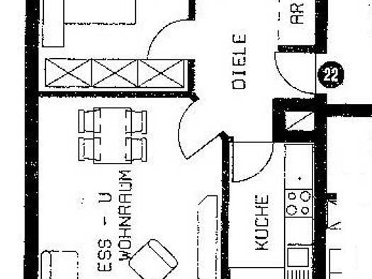 Wohnung zur Miete 600 € 2 Zimmer 61,3 m² frei ab 01.10.2026 Altdorf Altdorf bei Nürnberg 90518
