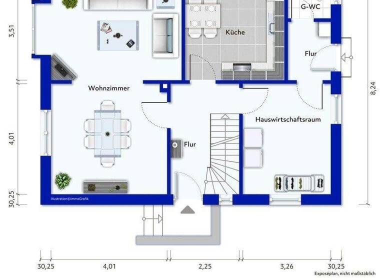 Einfamilienhaus zum Kauf 215.000 € 4 Zimmer 135 m² 738 m² Grundstück frei ab 01.06.2026 Uphusen/Marienwehr Emden 26725