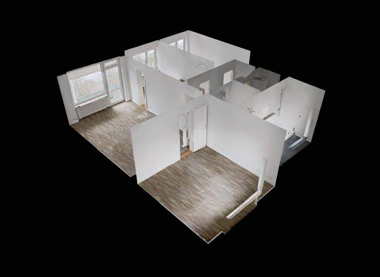 Studio zur Miete 659 € 3 Zimmer 67,8 m² 3. Geschoss frei ab 01.03.2026 Pastor-Schröder-Str. 56 Rendsburg 24768