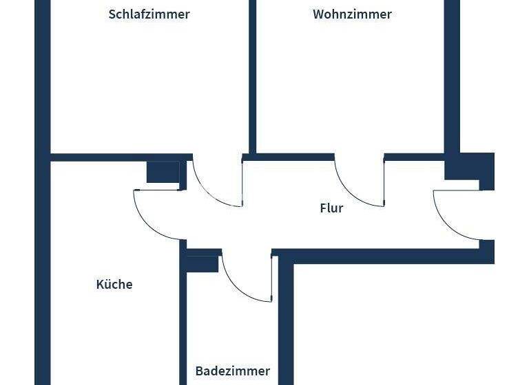 Wohnung zum Kauf 135.000 € 2 Zimmer 56,7 m² 1. Geschoss Plauen Dresden 01187