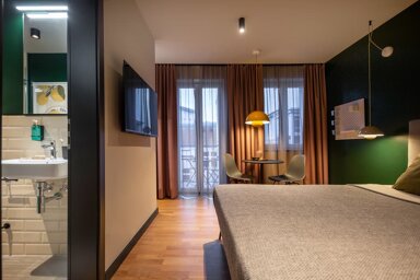 Wohnung zur Miete Wohnen auf Zeit 1.913 € 1 Zimmer 20 m² frei ab 18.02.2025 Pankstraße Gesundbrunnen Berlin 13357