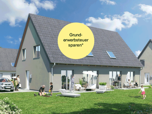 Doppelhaushälfte zum Kauf - Neubau provisionsfrei 339.900 € 4,5 Zimmer 114 m² 327 m² Grundstück frei ab 01.05.2026 Seeallee 16 Müllrose 15299