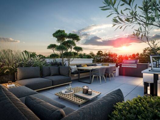 Penthouse zum Kauf - Erstbezug provisionsfrei 2.149.000 € 3,5 Zimmer 115,1 m² 4. Geschoss Thalk.Obersendl.-Forsten-Fürstenr.-Solln München 81379