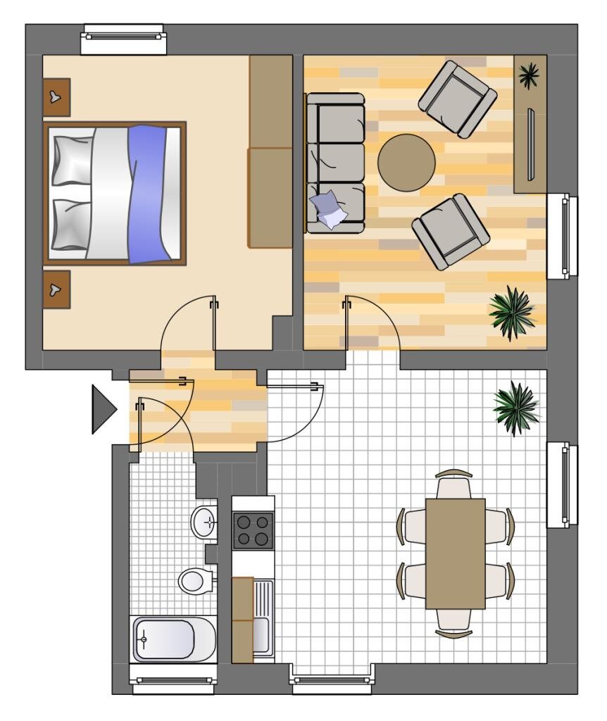 Wohnung zur Miete 409 € 2 Zimmer 50,2 m²<br/>Wohnfläche 2.<br/>Geschoss 31.01.2025<br/>Verfügbarkeit Bickernstraße 95 Bickern Herne 44649