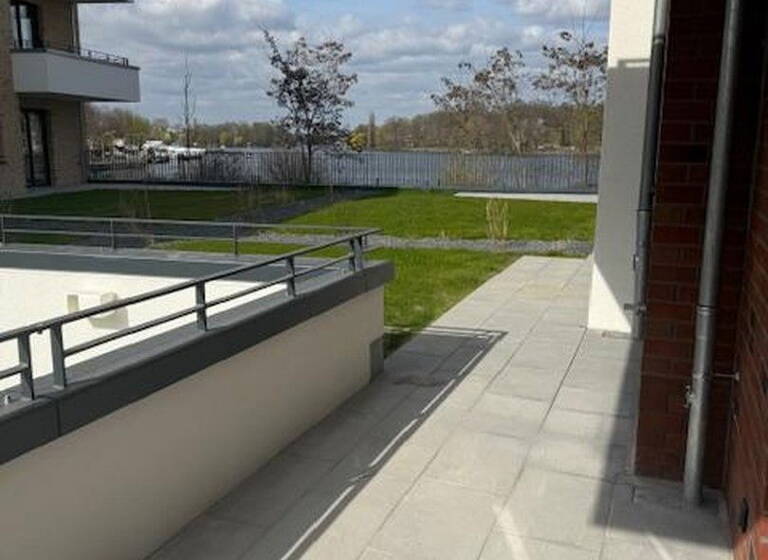 Terrassenwohnung zur Miete 1.372 € 2 Zimmer 62,3 m²<br/>Wohnfläche EG<br/>Geschoss 01.05.2025<br/>Verfügbarkeit An der Brücke 5 Grünau Berlin OT Grünau 12527