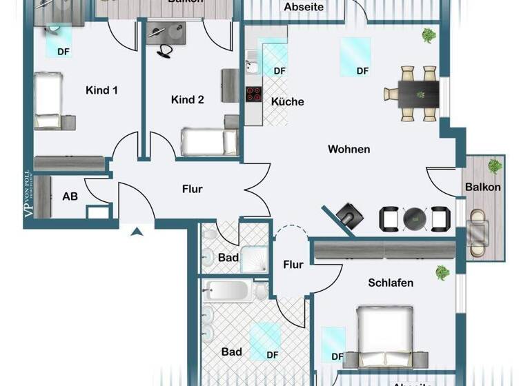 Wohnung zum Kauf 520.000 € 4 Zimmer 110 m² Prien Prien am Chiemsee 83209