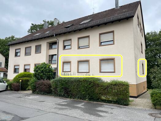 Wohnung zur Miete 1.000 € 3 Zimmer 75 m² Geschoss EG/3 frei ab sofort Lauf Lauf an der Pegnitz 91207