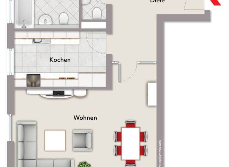 Wohnung zum Kauf 277.000 € 3 Zimmer 88,3 m² frei ab 01.05.2026 Rastatt 76437