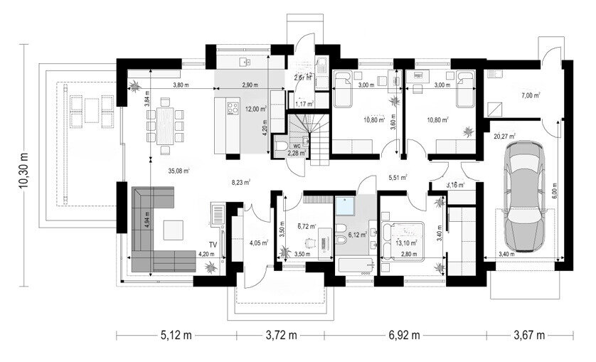 Einfamilienhaus zum Kauf 1.205.000 € 5 Zimmer 121 m²<br/>Wohnfläche 1.218 m²<br/>Grundstück Kladow Berlin 14089