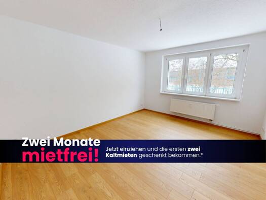 Wohnung zur Miete 359 € 3 Zimmer 58,7 m² EG frei ab sofort Nordstraße 11 Lutherstadt Wittenberg Wittenberg 06886