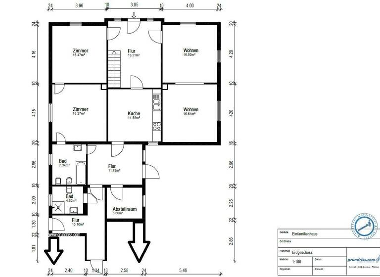 Einfamilienhaus zum Kauf 214.000 € 7 Zimmer 178 m² 2.618 m² Grundstück Steinborn Asendorf 27330